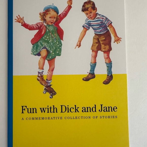 Growing Up With Dick and Jane American Dream Book with Sampler and Cut-out Dolls - Picture 9 of 12